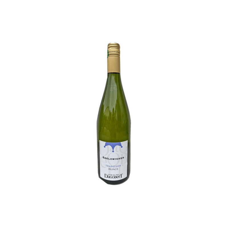 Elsass - EDELZWICKER - Roi Dagobert  AOC Blanc Kein JG