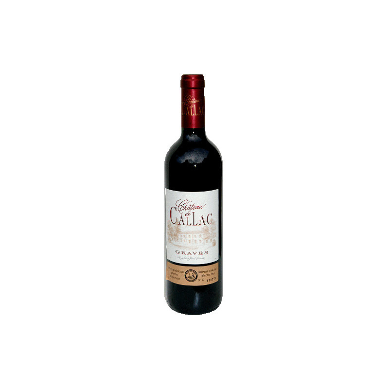 Bordeaux - GRAVES - Château de Callac 2015er