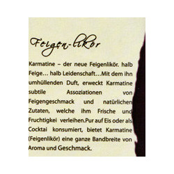 Tunesien - Karmatine - Tunesischer Feigen-Likör Kein JG