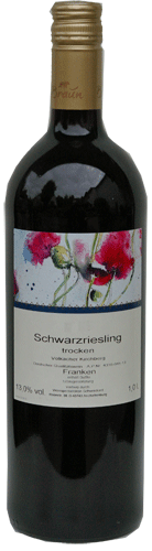 Franken - Volkacher Kirchberg  Schwarzriesling Liter 